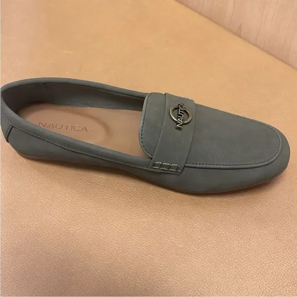 Nautica Nottaway Olive Loafers US 8.5 - Picture 3 of 6